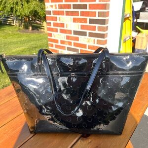 Kate Spade Black Patent Tote